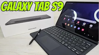 Samsung Galaxy Tab S9 - o MELHOR tablet ANDROID e vem com CAPA TECLADO - Unboxing e Review