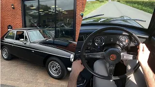 1975 MGB GT V8 Coupe Manual Walk-around & POV Driving Video | Fully Restored Exceptional