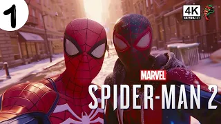 SPIDER MAN 2 (PS5) 4K 60FPS HDR VRR Gameplay - (INTRO)