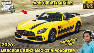 GTA 5 : HOW TO INSTALL 2020 MERCEDES BENZ AMG GTR ROADSTER CAR MOD🔥🔥🔥