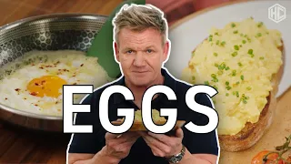 Gordon Ramsay Makes Scrambled and Fried Eggs | Cooking With Gordon | HexClad