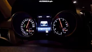 Mercedes GLS 500 acceleration 0-100 km/h, 0-200 km/h, 100-200 km/h, racelogic