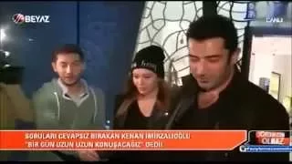 Kenan İmirzalıoğlu ile Sinem Kobal, el ele alışverişte