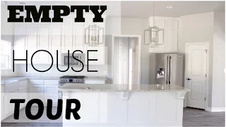 New Empty House Tour!|Farmhouse/Modern Home