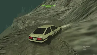 MTA San Andreas | Initial D San Andreas Stage | Drifting with AE86 | Mount Chiliad