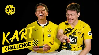 Jude Bellingham vs. Gio Reyna: The BVB Kart Challenge - Race 3+1