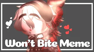 Won't bite meme|Creepypasta|♡Slenderman x Zalgo ♡!Description!