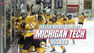 Michigan Tech University College Hockey Gameday