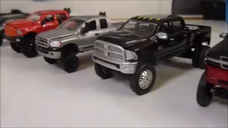 1/64 scale custom farm trucks from a friend