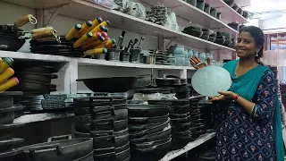 Cheap&Best Kitchen Cast Iron Cookware Collections Oil Containers Idiyappakattai,Wooden Anjarai Petti