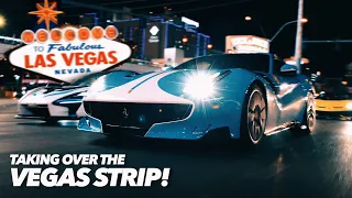 TAKING OVER VEGAS WITH HYPERCARS!
