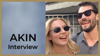 Akin Akinozu ❖ Street Interview with Sandra ❖ CAPTIONED 2022