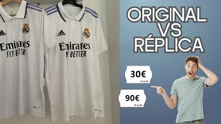 ORIGINAL VS RÉPLICA. ¿QUÉ CAMISETA VALE LA PENA COMPRAR? 90vs30€