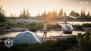 Can you Land A Helicopter Anywhere? Finding the PERFECT Lagoon Camp Site | Heading: NORTH Ep 4