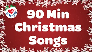 Best Christmas Songs and Carols Playlist with Lyrics (90 Minutes)  🎄