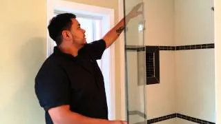 Frameless shower door shaking explained by Exceptional Glass of New Jersey