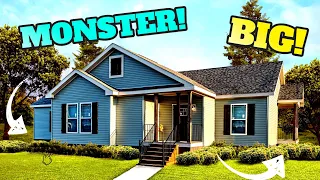 It's a MONSTER!! Mega-Mobile Home Tour of this Insane Deer Valley Home!