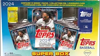 2024 Topps Series 1 Super Box - I found a Golden Mirror!