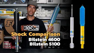 Shock Comparison: Bilstein 4600 vs Bilstein 5100