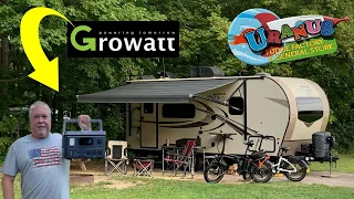 Power Up Your Adventure: Exploring Mounds State Park with Growatt VITA 550 Power Station
