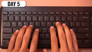 English Typing Course- DAY 5 | Free Typing Lessons | Touch Typing Course | Tech Avi