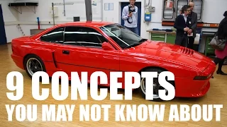 9 Outstanding Concepts You May Not Know About (w/ Exhaust Sound)