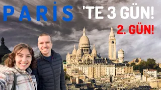 Paris Vlog 2. Gün! - Fransa (Christmas Market, Louvre, Montmartre)