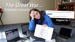 fighting 4mil people for Eras Tour Tickets... The Great War (Ticketek Version)