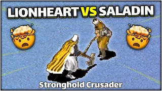 Saladin VS Richard One on one battle - Death Match Stronghold Crusader 1