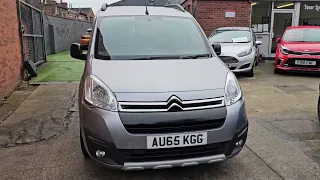 CITROEN BERLINGO MULTUSPACR 1.6 BLUEHDI XTR S/S 5RD MANUAL GREY 2015