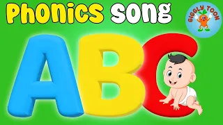 A A Apple  Phonics Song - Learn ABC Alphabet for Children | Nursery Rhymes | Giggly Kids Toon