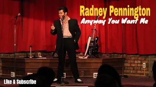 Radney Pennington sings Anyway You Want Me Elvis Week 2020 Elvis Dad's Place Memphis