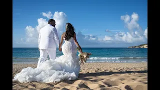 Shanieka & Preston, Dreams Macao Beach Wedding