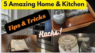 Practical & useful home & kitchen tips #KitchenOrganization"😉