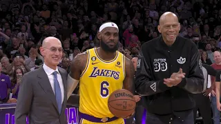 LeBron James Passes Kareem Abdul-Jabbar for Most Points Scored Ever !