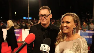 Stan and Ollie Writer, Jeff Pope & Cassidy Cook at BFI London World Premiere