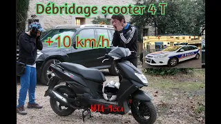 Comment débrider son scooter 4T + 10 KM/H