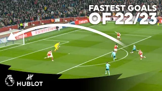 FASTEST goals of the season so far | Premier League