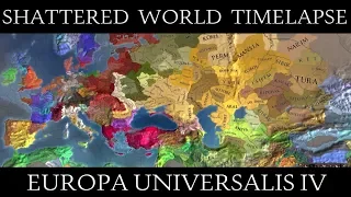 CK2/EU4: Shattered World Converted Timelapse