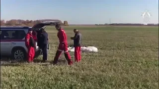 Парашютист-спасатель разбился на аэродроме