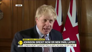 Brexit Drama Continues: Boris Johnson calls for December 12 elections