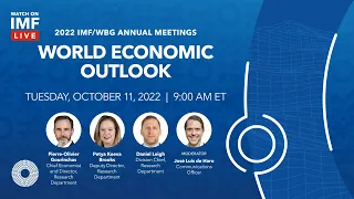 Press Briefing: World Economic Outlook (WEO) | October 2022