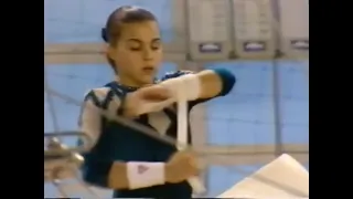 2000 Jr. Panamerican Gymnastics Championships - Men & Women's TF/AA highlights (Argentina TV)