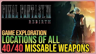 Final Fantasy 7 Rebirth – All Weapon Locations