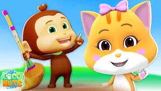 The Best Cleaning Service, Silent Comedy Videos for Kids by Loco Nuts Cartoon