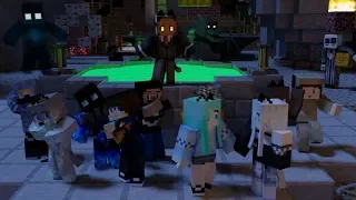 Danny Elfman's "This is halloween" - TheNightmareBeforeChristmas Minecraft halloween animation