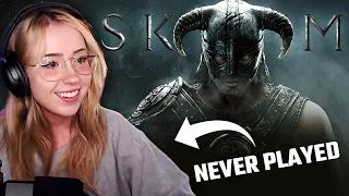 First time playing Skyrim, but if I die I lose everything