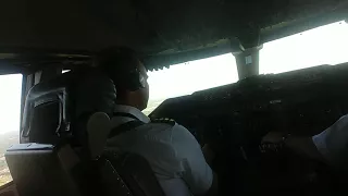 BOEING 747 400 LANDING IN ATLANTA AIRPORT. PILOTING BY ROEI KALAI