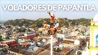 Los voladores de Papantla - The ritual ceremony of the birdmen.