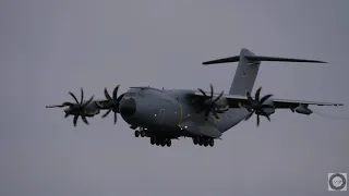 German Airbus A400M Touch and Go rounds